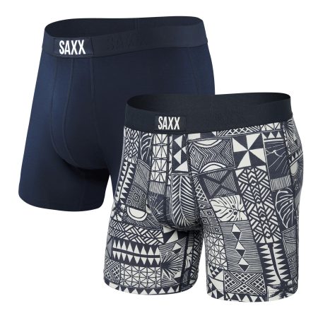 SAXX Men's Vibe Boxer Brief - 2 Pack