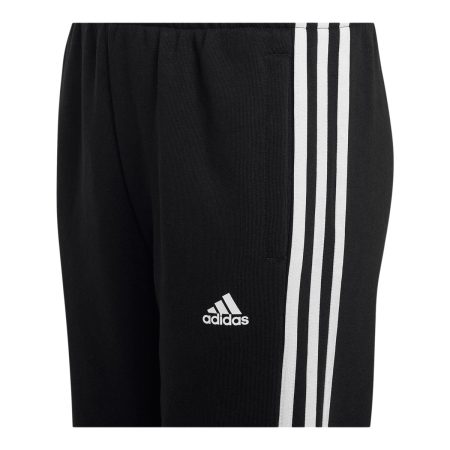 adidas Boys' 3-Stripe Fleece Pants