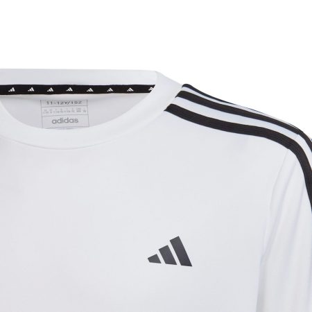 adidas Boys' Essentials 3-Stripe T Shirt