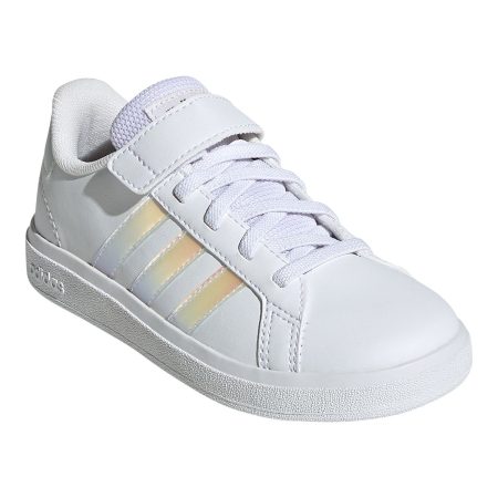 adidas Girls' Pre-School Grand Court 2.0 EL Shoes