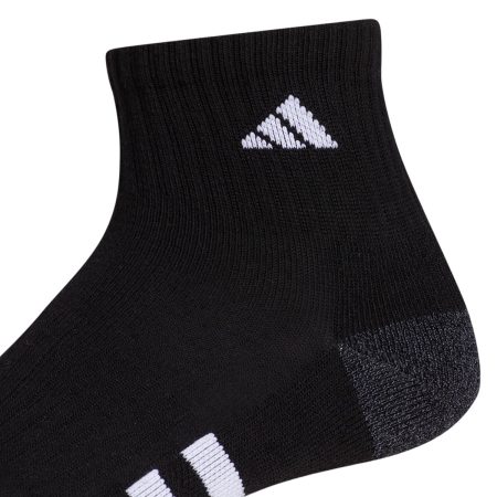 adidas Men's Cushioned III Quarter Socks - 3 Pack