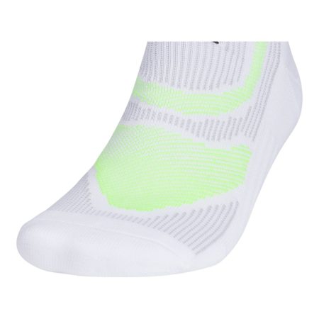 adidas Unisex Run Superlite No Show Socks - 2 Pack