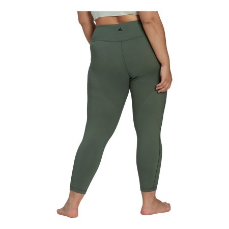 adidas Women's Plus Size Studio 7/8 Tights