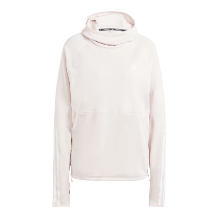 adidas Women's Run Own The Run 3-Stripe Hoodie