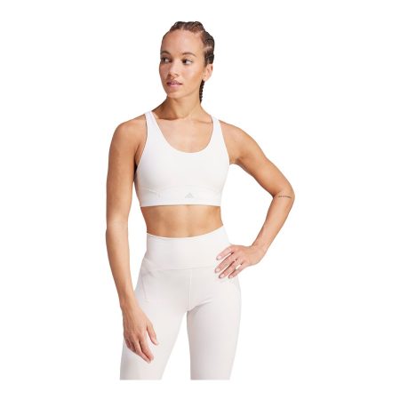 adidas Women's Yoga All Me Lux Medium Sports Bra