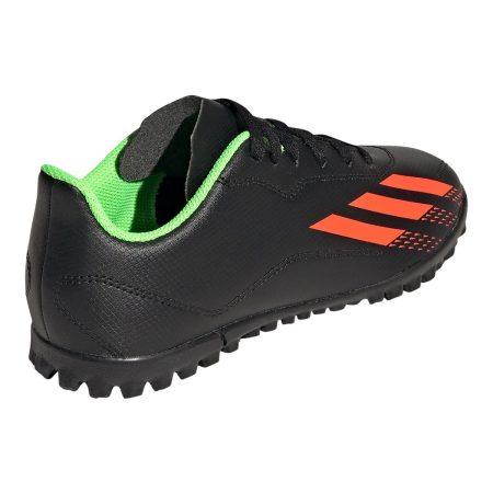 adidas Kids' X 22.4 Shadow Portal Turf Indoor Soccer Shoes