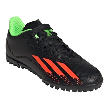 adidas Kids' X 22.4 Shadow Portal Turf Indoor Soccer Shoes