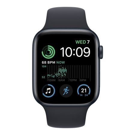 Apple Watch SE 2nd Gen (GPS+LTE) 44mm Midnight with Midnight Sport Band