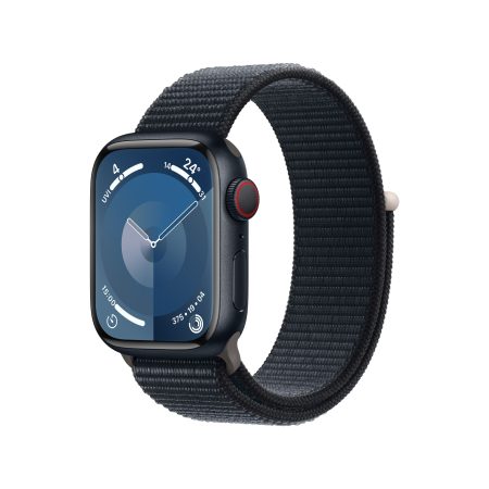 Apple Watch Series 9 (GPS + LTE) 41mm Midnight with Midnight Sport Loop