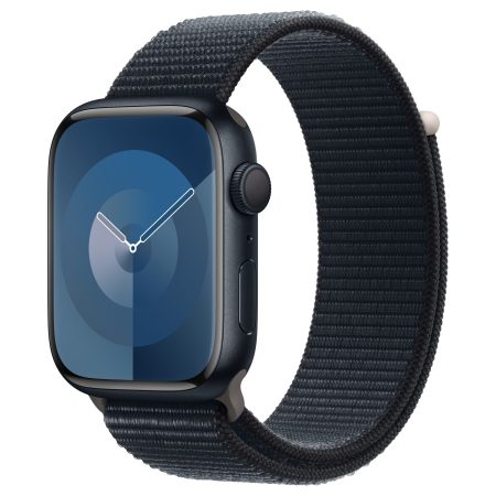 Apple Watch Series 9 (GPS + LTE) 45mm Midnight with Midnight Sport Loop