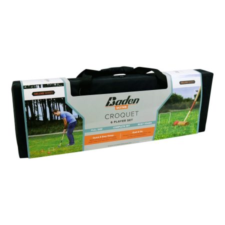 Baden Deluxe Croquet Set