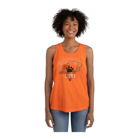 BC Lions New Era Women's Glitter Print Tank Top