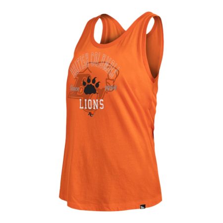 BC Lions New Era Women's Glitter Print Tank Top