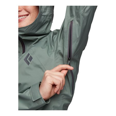 Black Diamond Women's Stormline Stretch 2.5L Rain Jacket