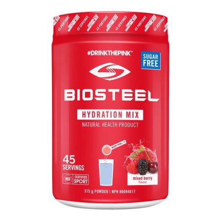 BioSteel Mixed Berry High Performance Sports Hydration Mix Tub Powder 315g