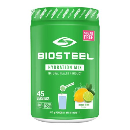 BioSteel Lime High Performance Sports Hydration Mix Tub Powder 315g