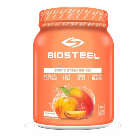 BioSteel Peach Mango High Performance Sports Hydration Mix Tub Powder 700G