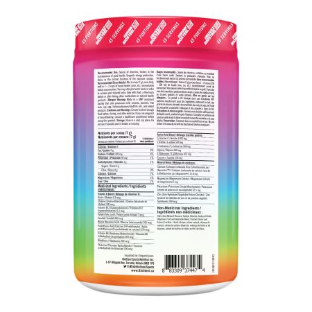 BioSteel Rainbow Twist High Performance Sports Hydration Mix Tub Powder 315G