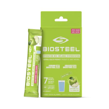 BioSteel Green Apple Hydration Mix 7 Count