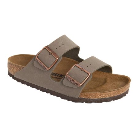 BIRKENSTOCK Men's Arizona Birko-Flor®  Leather Two Strap Adjustable Sandals