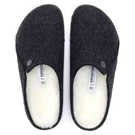 BIRKENSTOCK Men's Zermatt Wool Shearling Lined Sandals