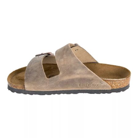 BIRKENSTOCK Men's Arizona Leather Two Strap Adjustable Sandals