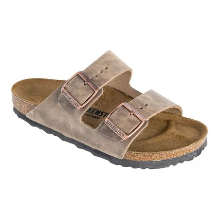 BIRKENSTOCK Men's Arizona Leather Two Strap Adjustable Sandals