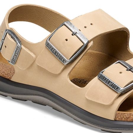 BIRKENSTOCK Women's Milano CT Oiled Leather Sandals