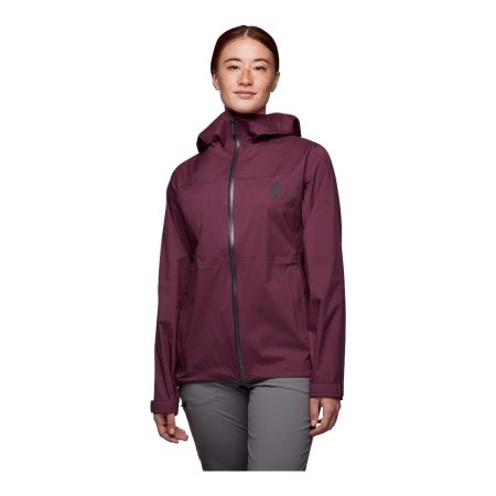 Black Diamond Women's Stormline Stretch 2.5L Rain Jacket