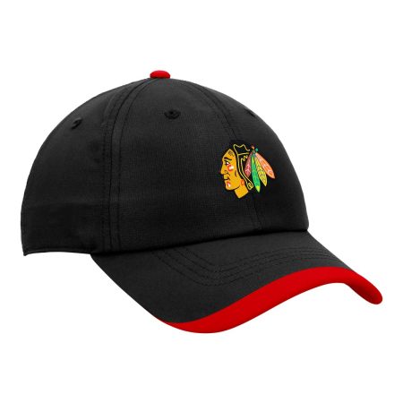 Chicago Blackhawks Fanatics Authentic Pro Rink Unstruct Ripstop Cap