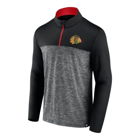 Chicago Blackhawks Fanatics Persistence 1/4 Zip Long Sleeve Top