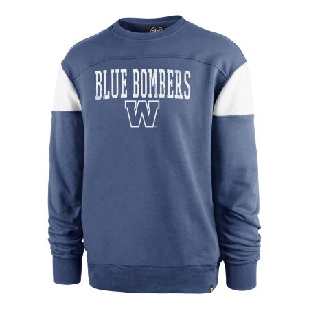 Winnipeg Blue Bombers 47 Brand Groundbreak Onset Fleece Sweatshirt