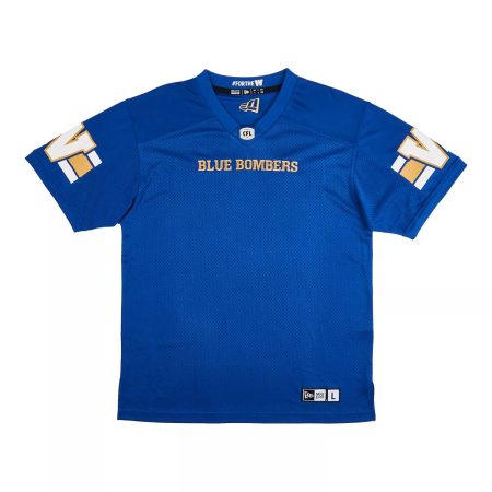 Winnipeg Blue Bombers Men's New Era Replica Home Jersey