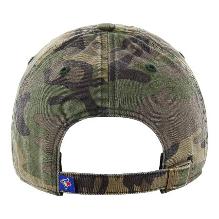 Toronto Blue Jays 47 Brand Camo Clean Up Baseball Hat, MLB