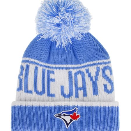 Toronto Blue Jays Gertex Heavy Knit Cuffed Pom Knit Cap