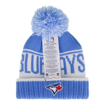 Toronto Blue Jays Gertex Heavy Knit Cuffed Pom Knit Cap