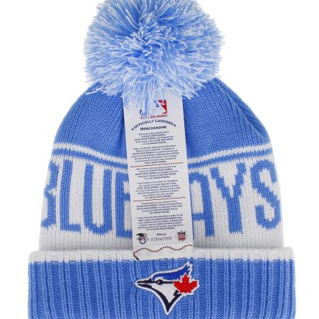 Toronto Blue Jays Gertex Heavy Knit Cuffed Pom Knit Cap