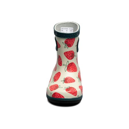 Bogs Toddler Girls' Skipper II Strawberries Moss Rain Boots