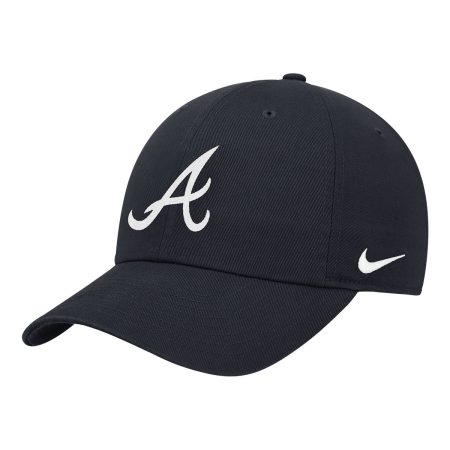 Atlanta Braves Nike Heritage86 Current Unstruct Cotton Twill Cap