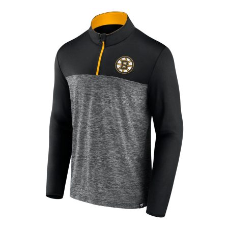 Boston Bruins Fanatics Persistence 1/4 Zip Long Sleeve Top