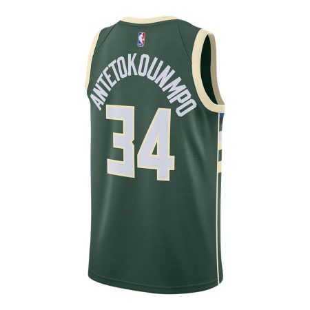 Milwaukee Bucks Nike Giannis Antetokounmpo Icon Swingman Jersey