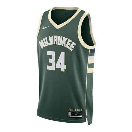 Milwaukee Bucks Nike Giannis Antetokounmpo Icon Swingman Jersey