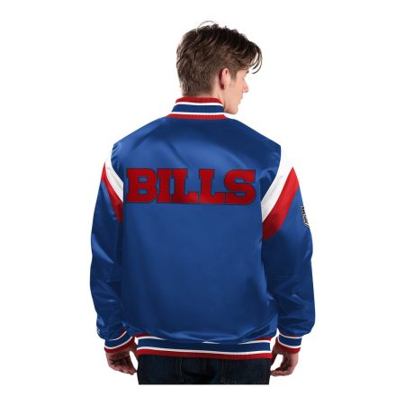 Buffalo Bills Starter Shut Out Varsity Jacket