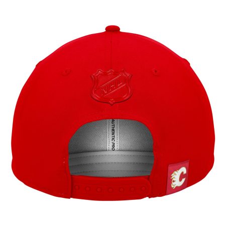 Calgary Flames Fanatics Authentic Pro Road Struct Adjustable Cap