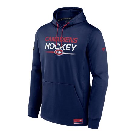 Montreal Canadiens Fanatics Authentic Pro Rink Poly Fleece Hoodie