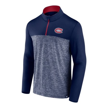 Montreal Canadiens Fanatics Iconic Defender 1/4 Zip Long Sleeve Top