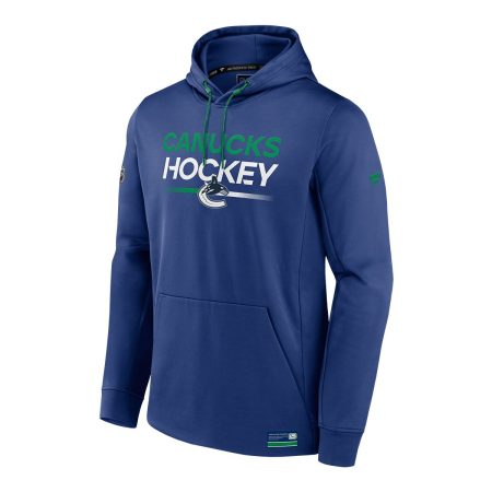 Vancouver Canucks Fanatics Authentic Pro Rink Poly Fleece Hoodie