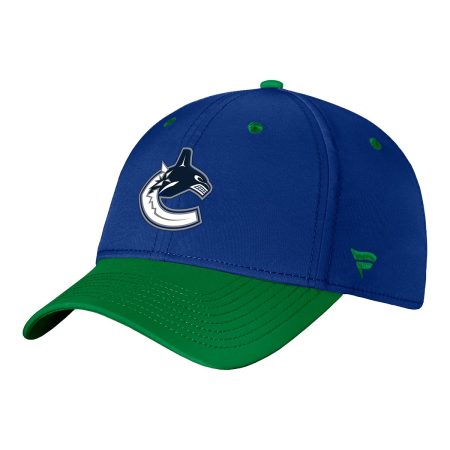 Vancouver Canucks Fanatics Authentic Pro Rink Structured Stretch Cap