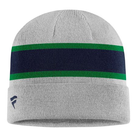 Vancouver Canucks Fanatics Holiday Cuffed Knit Hat