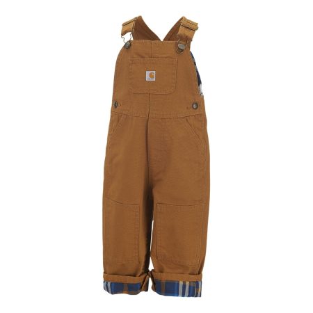 Carhartt Toddler Boys' 2-4 Flannel Lined Canvas Overall Pants